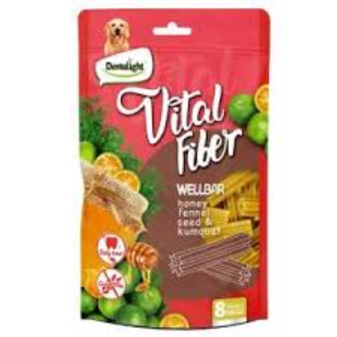 3" VITAL FIBER W/BAR HONEY, FENNEL SEED & KUMQUAT 80GR
